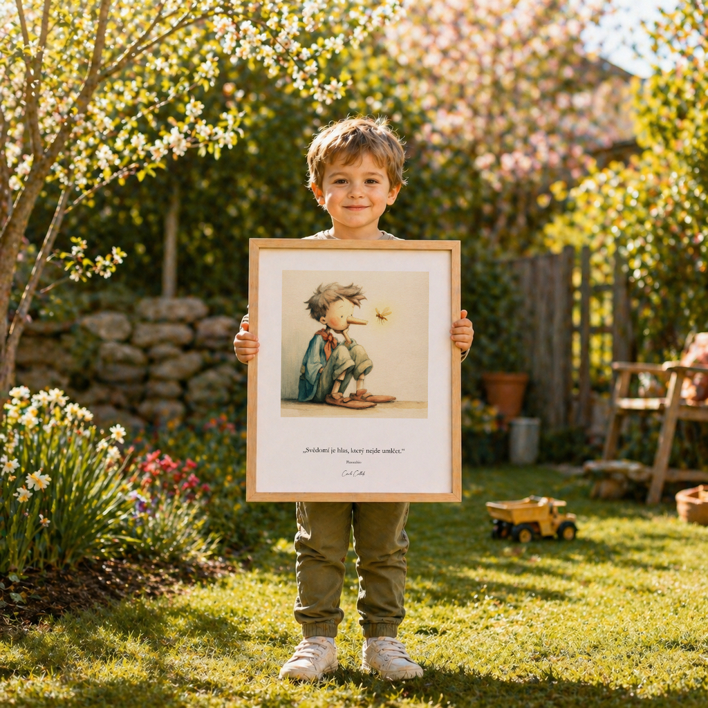detsky plakat Pinocchio6
